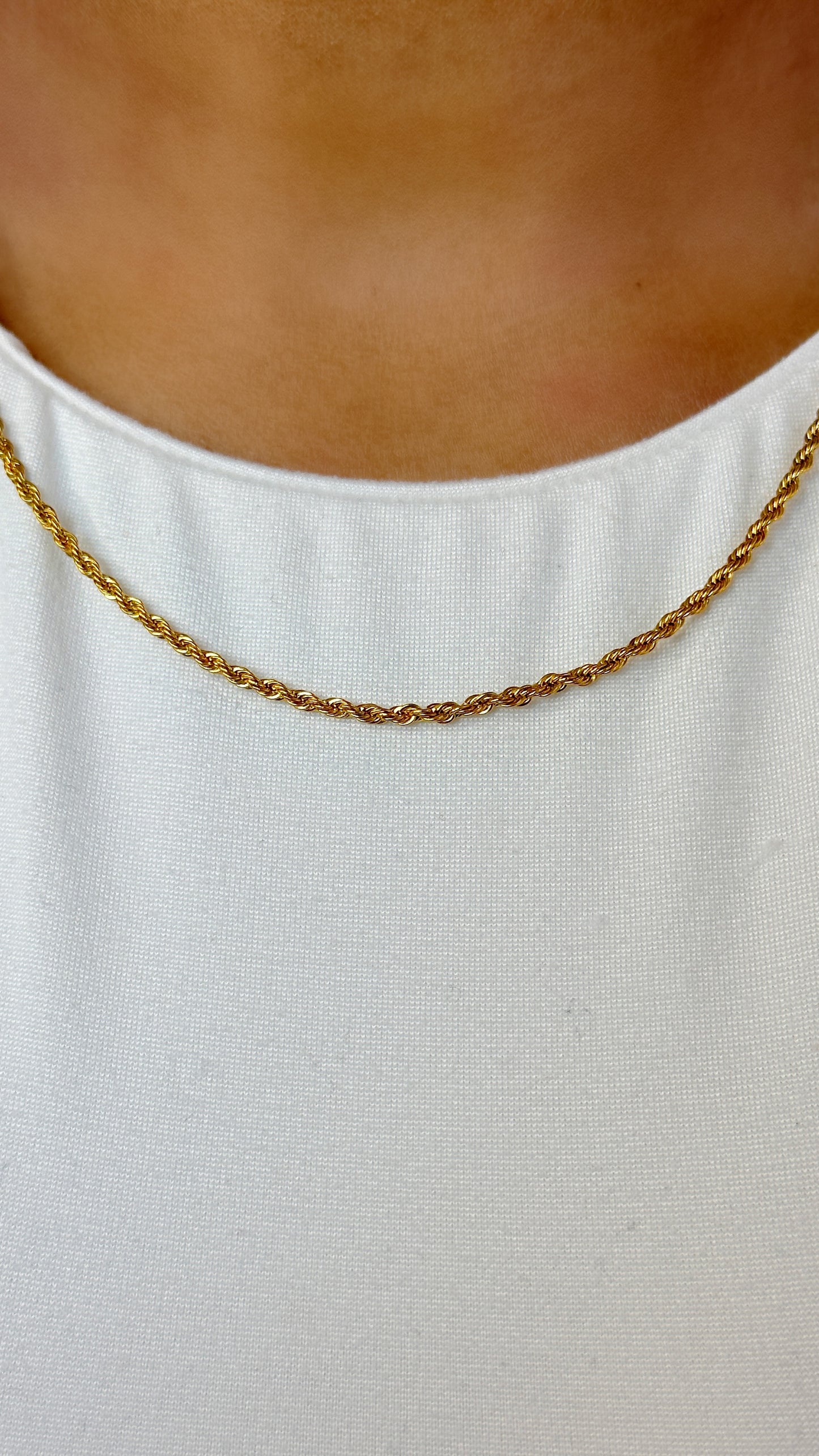 Thea Rope Necklace - S