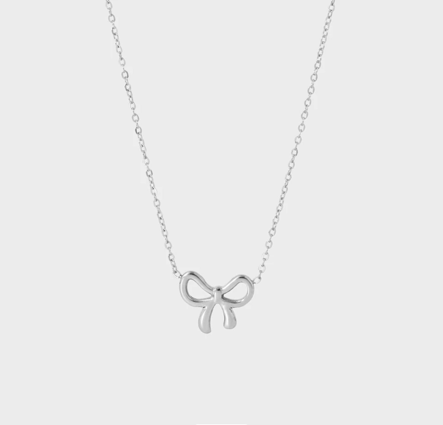 Bow Necklace