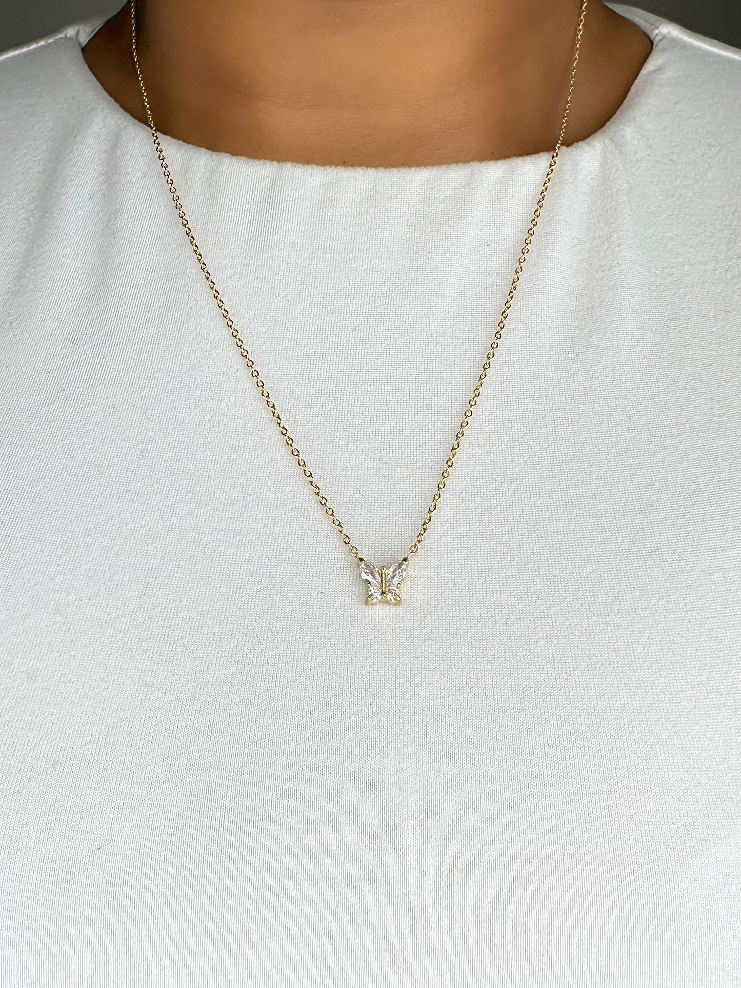 Butterfly Girl Necklace