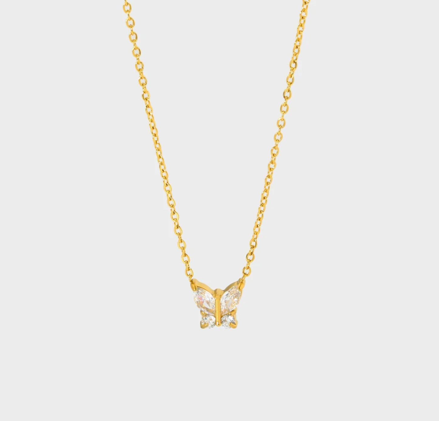 Butterfly Girl Necklace