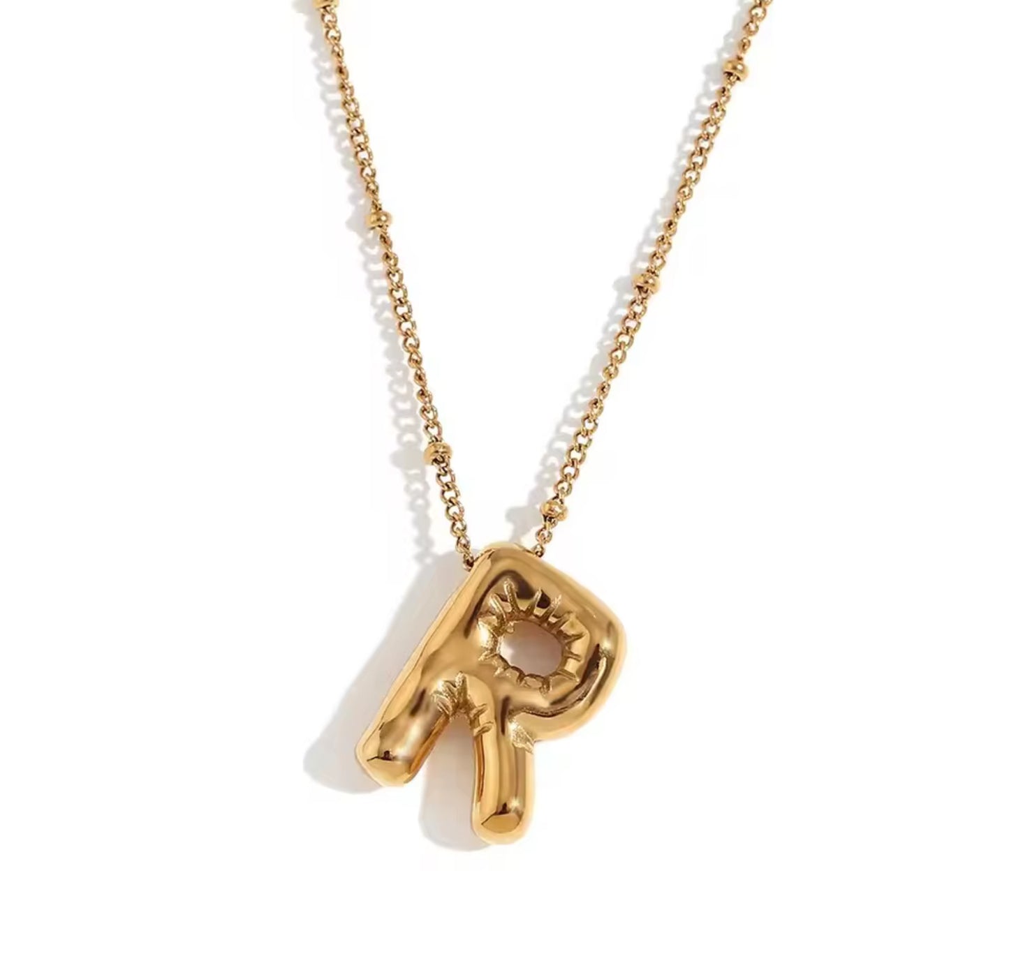 Bubble Letter Necklace
