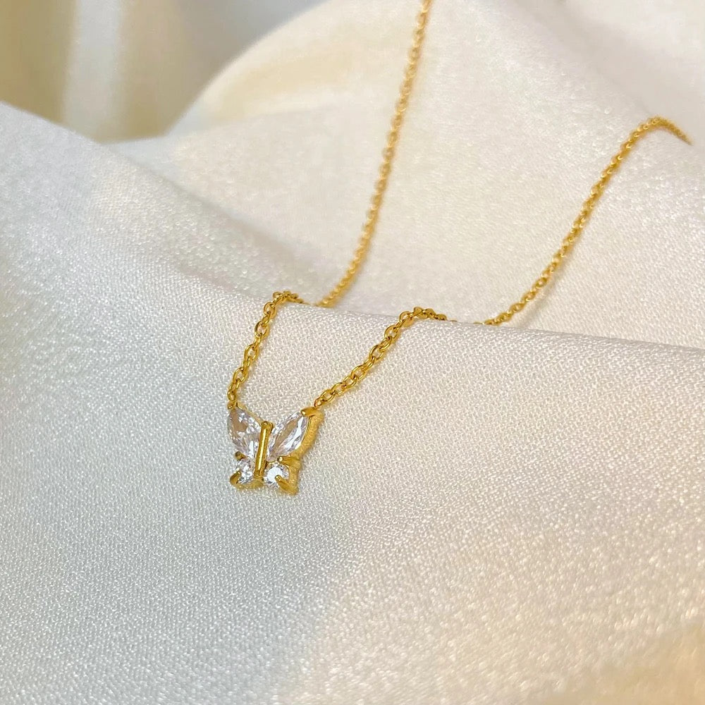 Butterfly Girl Necklace