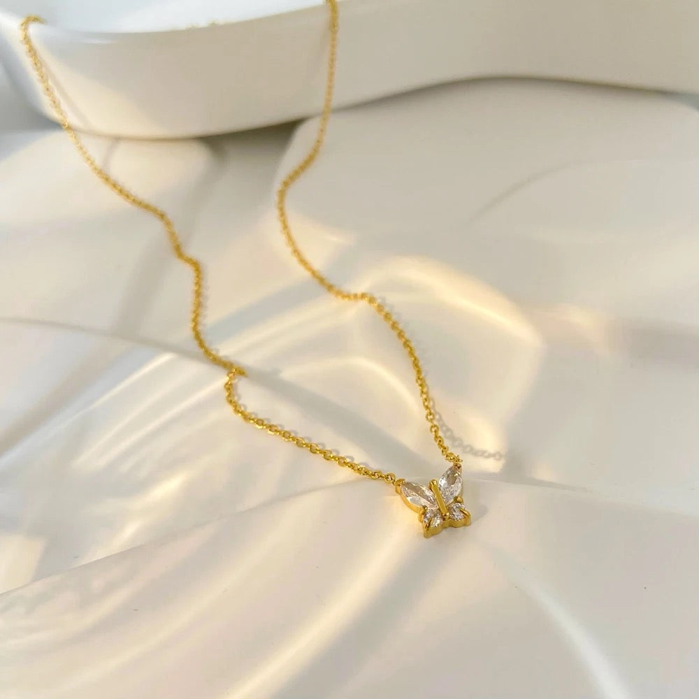 Butterfly Girl Necklace