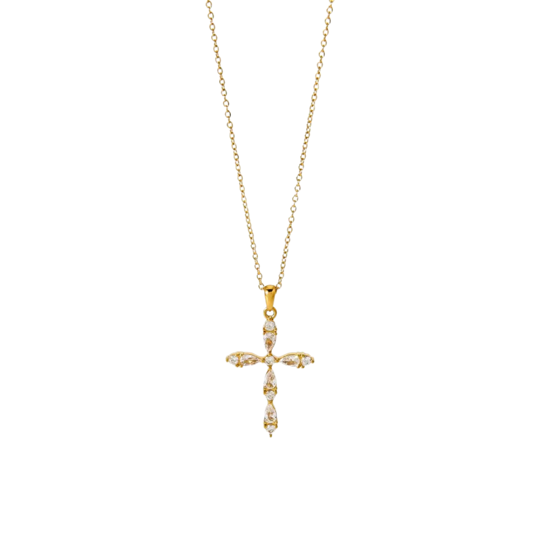 Ivy Cross Necklace