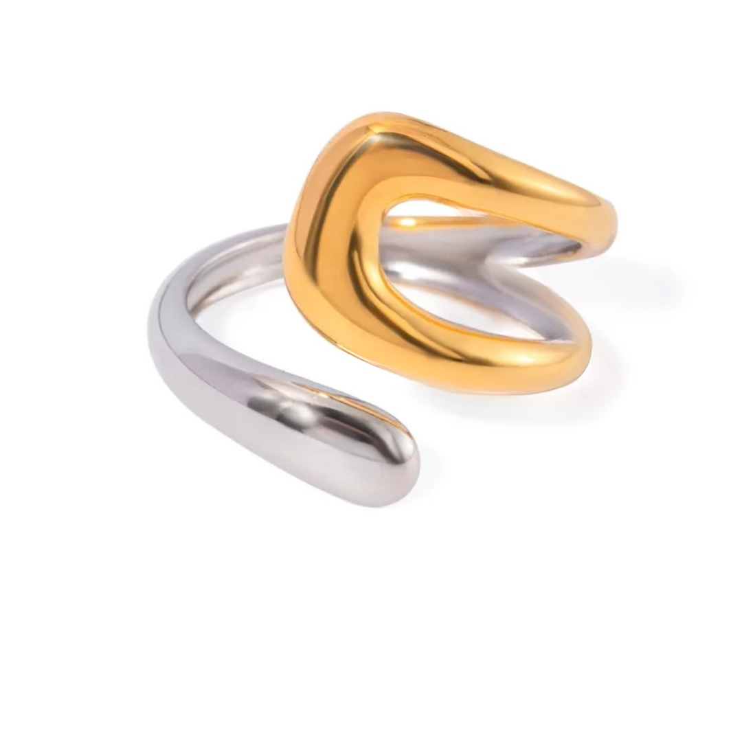 Two Tone Ring Collection