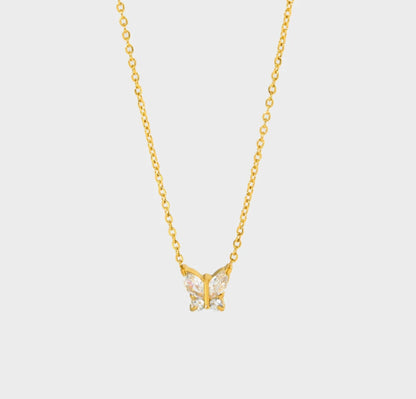 Butterfly Girl Necklace