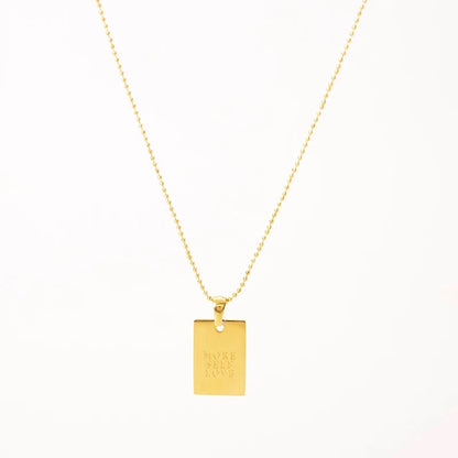 More Self Love Necklace