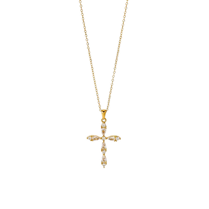Ivy Cross Necklace