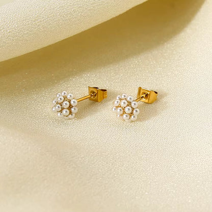 Pearl Stud Earrings
